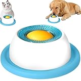 Schleckball Hund, Schleckmatte für Antischlingnapf Hund und Katze, Intelligenzspielzeug Leckspielzeug, Futternapf für Anti Schling Napf Hund, Haustier Interaktives Spielzeug Geschenk