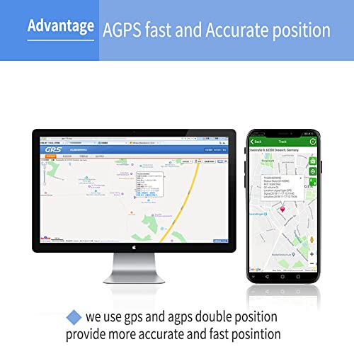 Rastreador GPS portátil Rastreador magnético de veículos automotivos Rastreador GPS em tempo real Lo