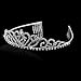 Pixnor Gorgeous Pretty Rhinestone Tiara Crown Exquisite Headband Comb Pin Wedding Bridal Birthday Tiaras