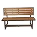 Lifetime 60139 Outdoor Convertible Bench, 55 Inch, Mocha Brown