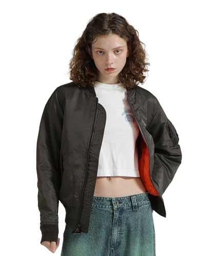 [Avirex] WOMENS MA-1 COMMERCIAL �G���G�[���� �R�}�[�V���� ���f�B�[�X �t���C�g�W���P�b�g �~���^���[�W���P�b�g �A�E�^�[ ���� S 050 �u���E�� 783-5952607
