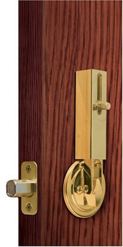 1001 Door Security Device, Polished Brass