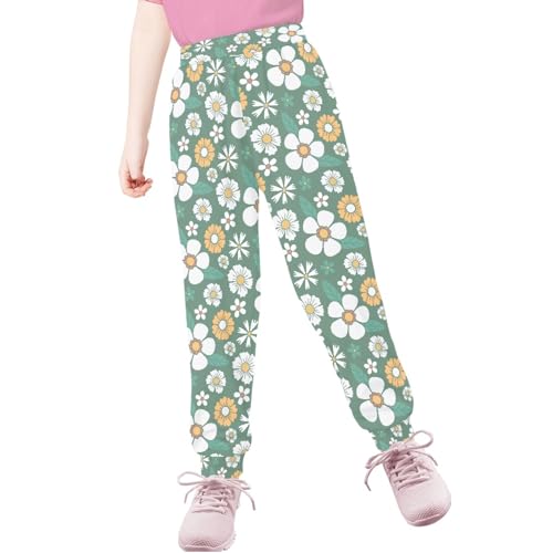 Jogger Pants, Kids Sweatpants Unisex Casual Sports Gym Pants, Winter Fall Clothes for Teens 4-15T3