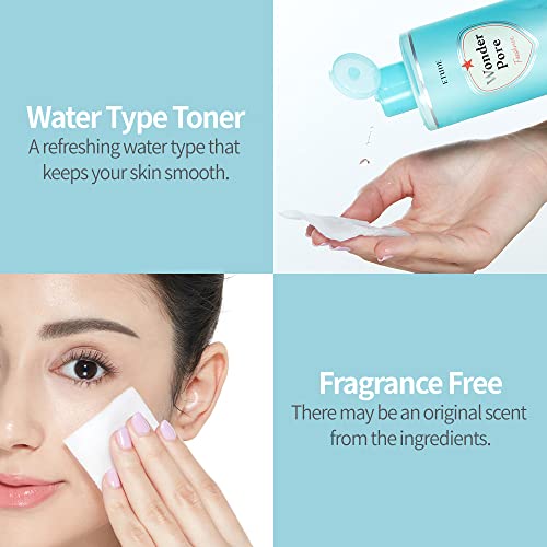 Etude House Wonder Pore Freshner 250Ml (8.5 Fl. Oz) | Refreshing Pore Care Toner With Upgraded Peppermint Vinegar That Cleanses Ultra Fine Dust #TOP4