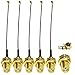 TUOLNK 5pcs 6inch IPX/UFL to SMA Female Extension Cord Antenna WiFi Pigtail Cable for Mini PCI 1.13mm IPX to SMA Female RF Pigtail WiFi Antenna Extension Cable