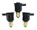 Defiant Candelabra Automatic Dusk-to-Dawn Light Control Black (3-Pack)