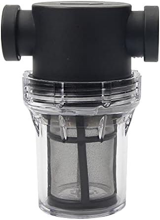 AutoRocking 1/2" Female NPT in-Line Strainer with 100 Mesh Stainless Steel Filter Screen (MWP 150 PSI)