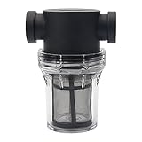 AutoRocking 1/2" Female NPT in-Line Strainer with 100 Mesh Stainless Steel Filter Screen (MWP 150 PS