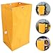 minkissy Large Capacity Cleaning Cart Bag Industrial Laundry Cart Replacement Bag for Janitorial Housekeeping Car Camping Accessories Organizer
