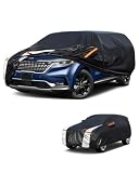 Minivan Car Cover for Kia Carnival MPV/Sedona 1998-2026 100% Waterproof All Weather, Heavy Duty Outdoor Full Exterior Covers Rain Sun Wind UV Protection.