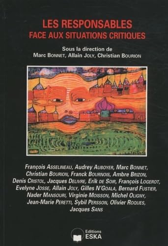 livre Les responsables face aux situations critiques