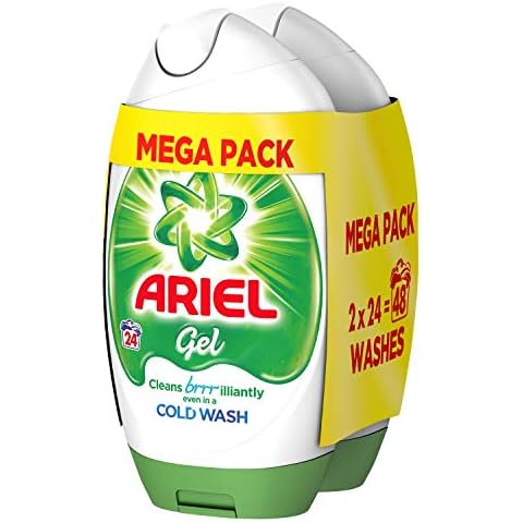 Ariel Washing Liquid Laundry Detergent Gel, 48 Washes, 1.8 L, Original Cover