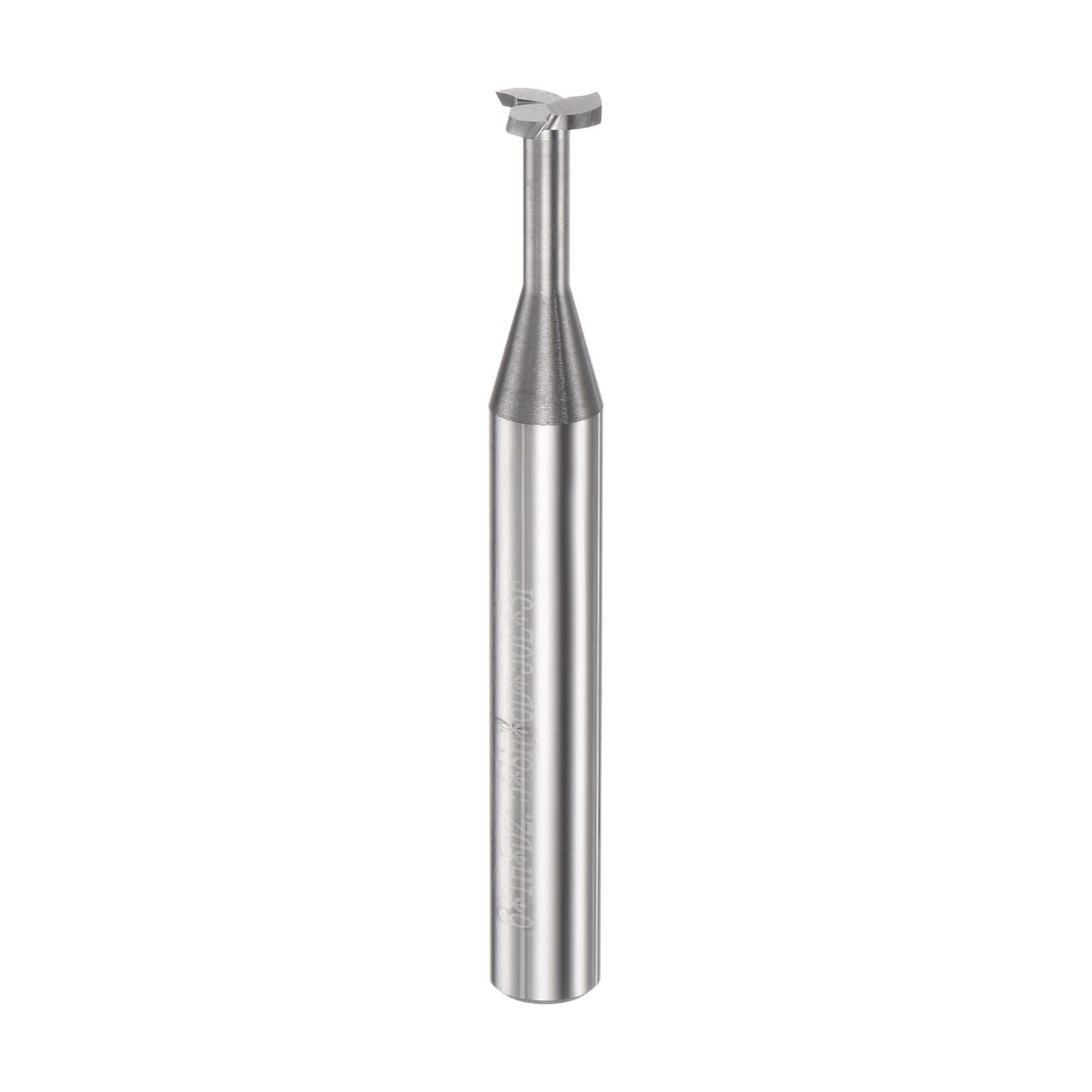 HARFINGTON T Slot End Mill Milling Cutter 6mm Cutting 1mm Depth 6mm Shank Solid Carbide 3 Flutes for Aluminum Copper Zinc Alloy