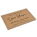 Personalized Open House Welcome Doormat for Realtors, Real Estate Agent Gift Floor Mat Indoor Outdoor Home Porch Decor, Welcome to My Open House Realtor Business Home Selling Front Door Mats Rugs -1