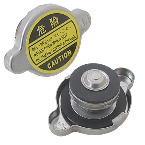 New 2 Pack 13 PSI Radiator Cap Fit for Nissan/Toyota/Honda/Hyundai, Cooling System Direct Replacement, Replaces For Grand i10 2015-2017 / Grand i10 2015-2017
