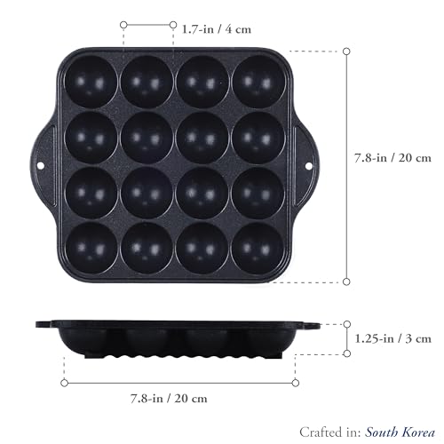 CookKing - Nonstick Takoyaki Grill Pan and Cooking Plate for Japanese Snacks - Image 6