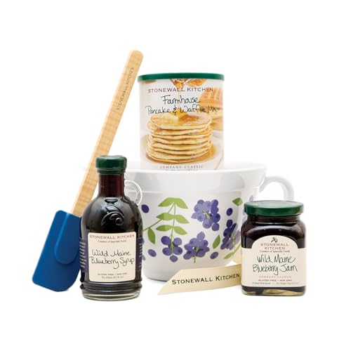 31 Must-Try Blueberry Recipes to Celebrate Summer's Berry Harvest 5 Stonewall Kitchen Blueberry Batter Bowl Gift (5 Piece)