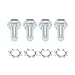 A-Premium Clutch Fork Boot Throwout Bearing Pivot Ball Kit Compatible with Chevrolet Malibu, Impala, Camaro, Corvette, Caprice, Bel Air, Biscayne, Brookwood, Chevelle, Nova, El Camino, Manual Trans.