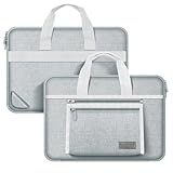 Stockage Polyvalente: Ce sac pour ordinateur portable est parfait pour transporter votre ordinateur et vos accessoires avec un espace de stockage suffisant