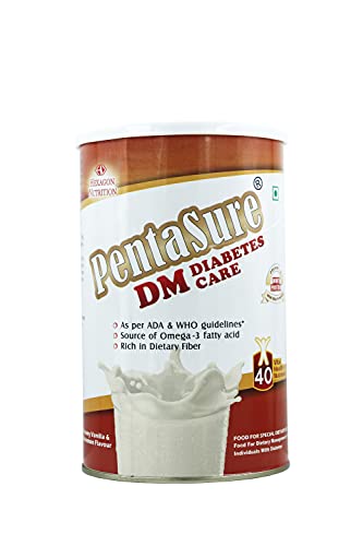 PENTASURE DM Diabetes Care – Creamy Vanilla & cinnamon Flavour 400 gm PENTASURE DM Diabetes Care – Creamy Vanilla & cinnamon Flavour 400 gm