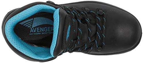 Image of FSI FOOTWEAR SPECIALTIES INTERNATIONAL Women's 7673 Framer Black Leather Soft Toe EH Work Boots