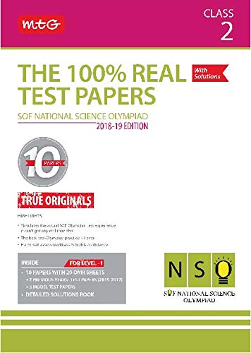 Buy The 100% Real Test Papers (NSO) Class 2 Book Online at Low Prices ...