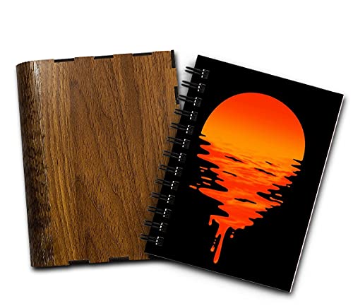DI-Kraft Graphic Printed Diary Spiral Notebooks with Wooden Box Wire Bound Memo Notepads Notebooks Planner Sketch Book – Design 17 (150 Pages-120 GSM, 4.5×6.5 Inches) DI-Kraft Graphic Printed Diary Spiral Notebooks with Wooden Box Wire Bound Memo Notepads Notebooks Planner Sketch Book – Design 17 (150 Pages-120 GSM, 4.5×6.5 Inches)