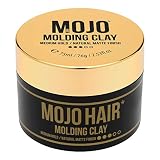 MOJO Hair Molding Clay, Hair Clay For all Men’s Hair Styles, Restyle Over & Over, Men’s Hair Product