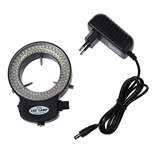 Lampe a anneau de miniscope DEL eclairage microscope reglable 144 LED - 4