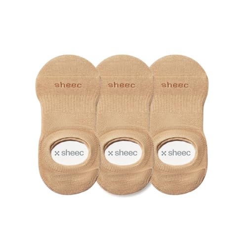 Image of SHEEC Women's No Show Active Socks - Thin Breathable Durable Liners, Non Slip Snug Fit for Sneakers Boat Shoes, 3 or 6 Pairs
