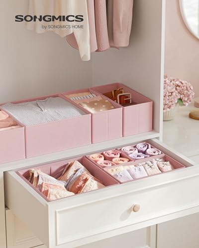 SONGMICS Aufbewahrungsbox für Schublade, 12er Set, Unterwäsche Organizer – Ansicht 2
