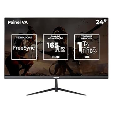 Monitor Gamer TGT Altay T4H, 24 Pol, VA, FHD, 1ms, 165Hz, FreeSync, HDMI/DP, TGT-ATT4H-BL02