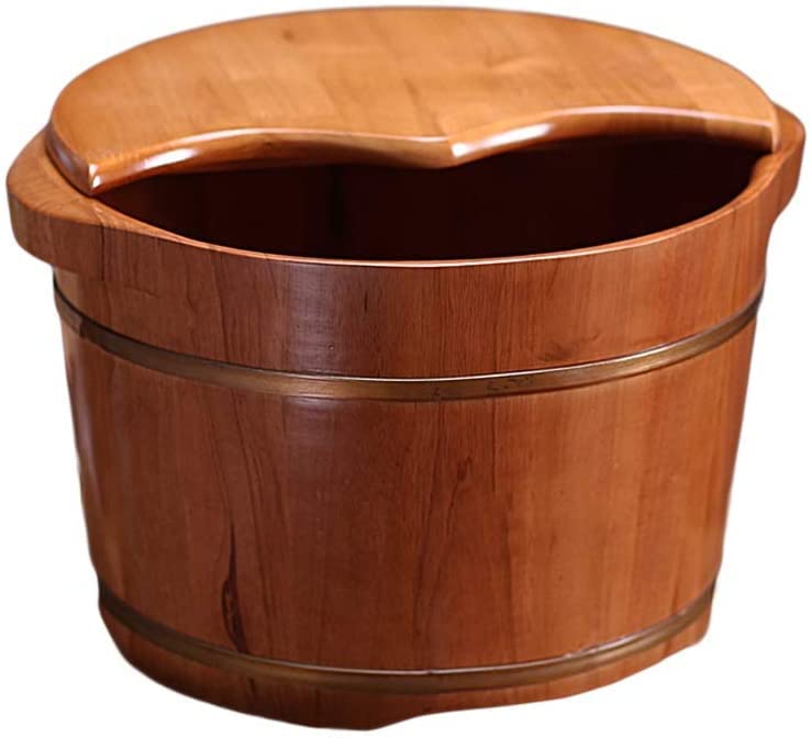 Sauna Wooden Bucket Spa de Pies para Adultos