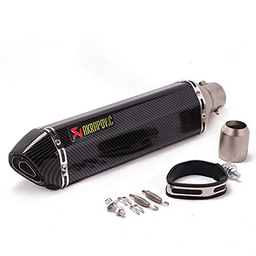 バイクマフラー スリップオンマフラー バイクサイレンサー 汎用 50.8mm φ50.8 インナーバッフル付き