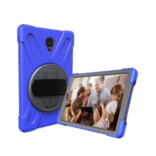 Étui de protection Samsung Galaxy Tab A8 10.5 bleu à sangle X200 X205