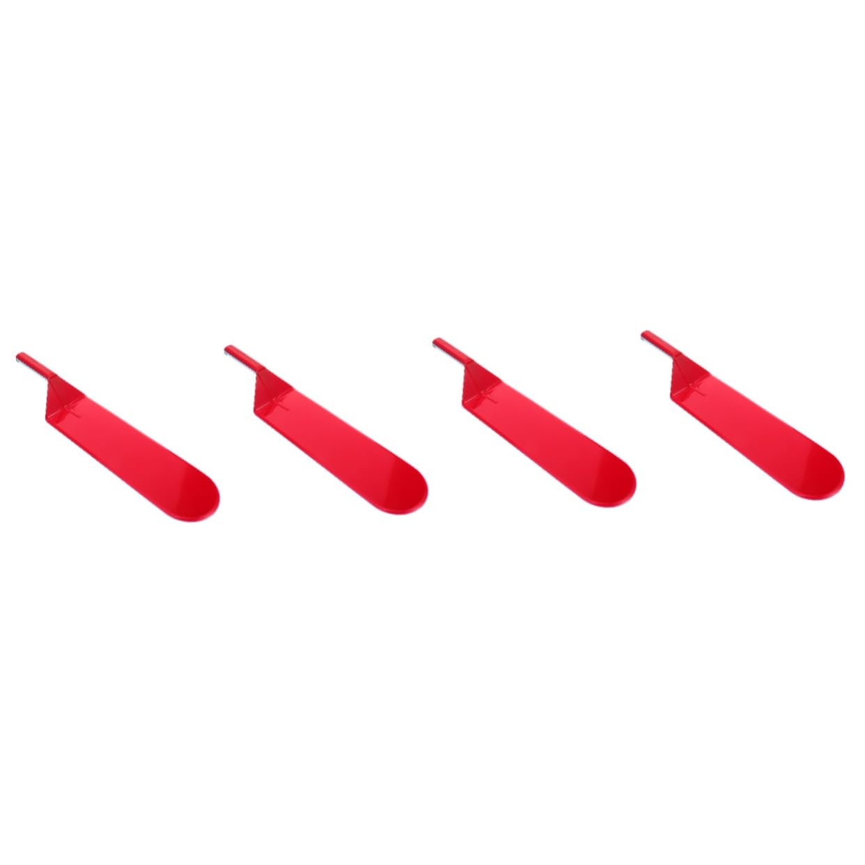 ifundom 4pezzi Shovel Per Carte Da Gioco Plastica Riutilizzabile Utensile Professionale Per Dealer Accessorio Per Giochi Da Tavolo e Poker Facile Usare e Resistente