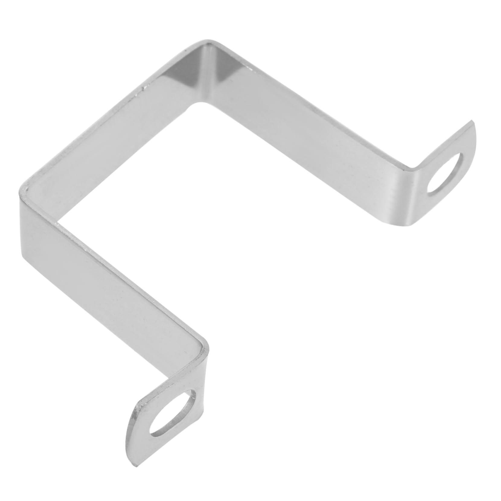 SEWACC Pipe Repair Clamp Square Clamp Stainless Steel u Bracket for Woodworking Projects