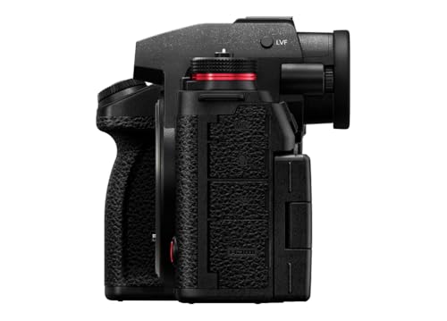 Image of Panasonic LUMIX S1II Mirrorless Full Frame Digital Camera, 6K Video, 24.1MP, 5.1K 60p Open Gate, 15 Stops Dynamic Range, Prores RAW HQ Internal Recording, L-Mount-DC-S1M2BODY9, Black