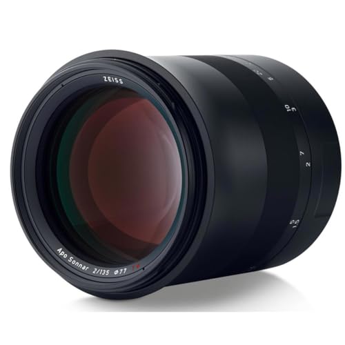 Image of ZEISS Milvus ZE 2 /135 mm Telephoto Camera Lens for Canon EF-Mount SLR /DSLR Cameras (Black)