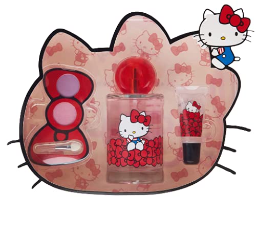Air-Val Hello Kitty Set Eau De Toilette, 100 Ml + Eyeshad+Lipglos