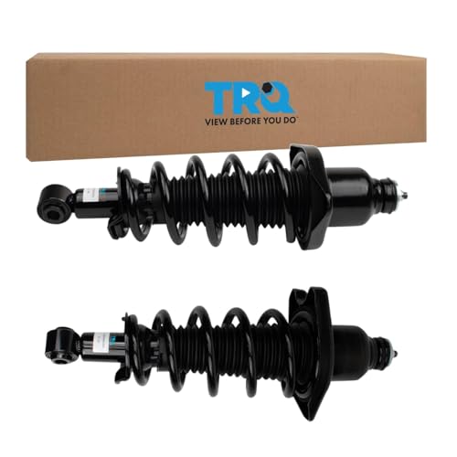 Image of TRQ Rear Shock & Spring Strut Assembly Set Driver & Passenger Side Compatible with 2017-2023 Honda Ridgeline