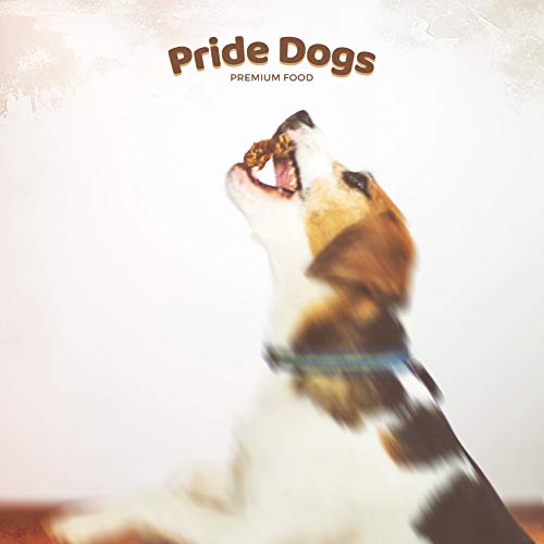 Büffelkopfhaut 1000g der Premium Kausnack für Hunde von PrideDogs | 20 cm/Stück | 100% Deutsche Herstellung | geruchsneutraler Beutel