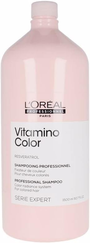 L’Oréal Professionnel Shampoo, With Resveratrol for Coloured Hair, Serie Expert Vitamino Colour
