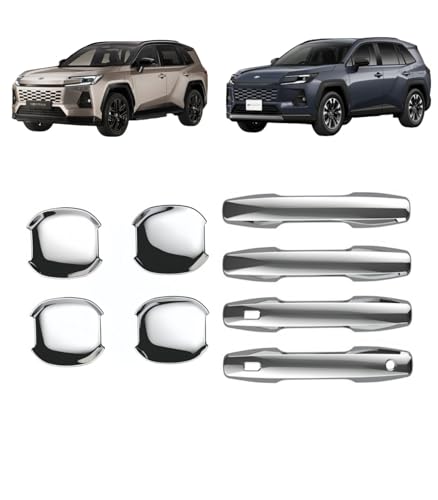 Rysydant FOR �V�^ RAV4 XA60 6��� 60�n 2025�N12~���s���f�� �ɑΉ� �O�� �J�X�^�� �p�[�c �h�A�n���h���K�[�j�b�V�� �A�E�^�[�h�A�n���h���J�o�[ �h�A�{�E���p�l���t���[�� ���h�~ �܃L�Y�h�~ ���E�Z�b�g ���t���ȒP �E