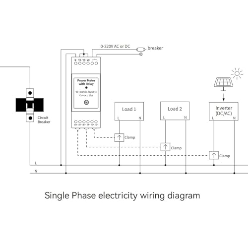 Compteur d'énergie triphasé à 4 fils pour stopper le gaspillage électrique - 6