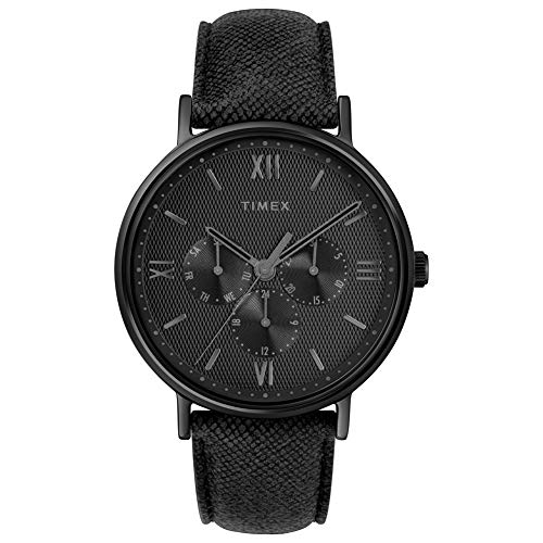 Image of Timex Men's Southview Multifunction 41 mm Leather Strap Watch