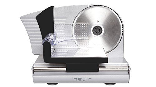 Nevir Cortafiambres Nvr-4004 CF 150W,Cuchilla INOX, 150 W, Plata
