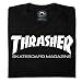 Thrasher Skate Mag Short Sleeve T-Shirt Medium Black