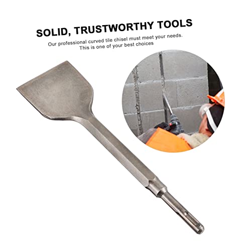 SEWACC Wide Bent Chisel for Masonry Heavy Duty Chisel for Brick Concrete Removal