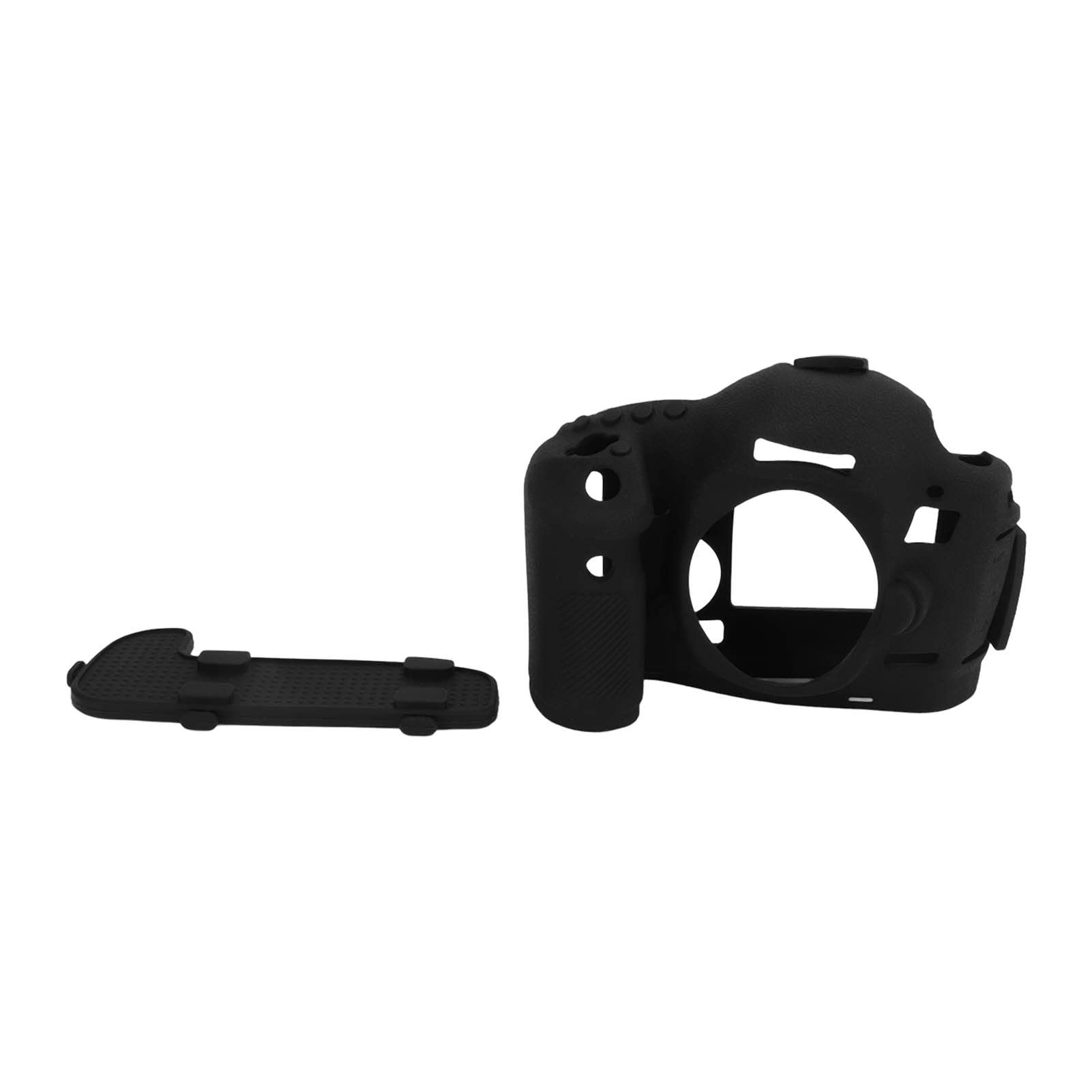 Custodia Morbida per Fotocamera con Superficie in Silicone con Base per Copertura Protettiva 5D3